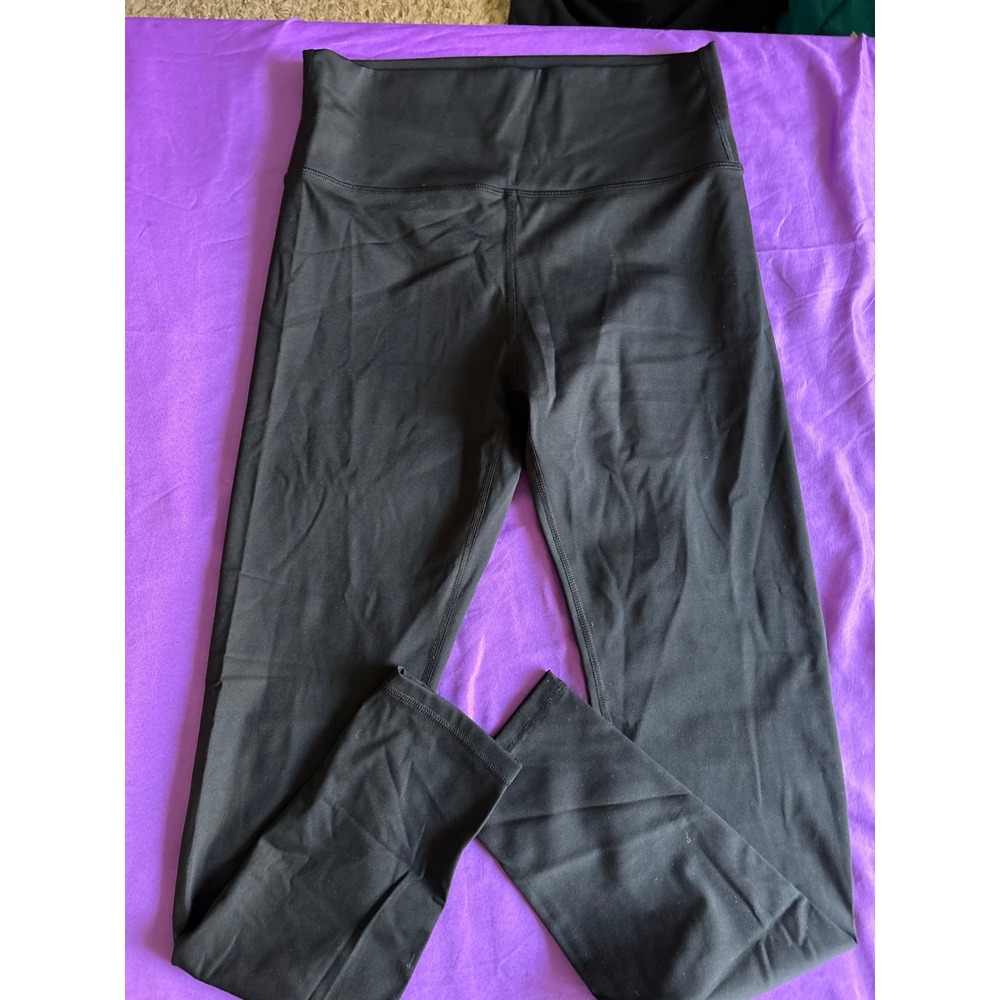 Zyia Active Black High Waisted Performance Leggings Women Size 12 Yoga Pants